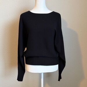 Premise Black Crew Neck Sweater